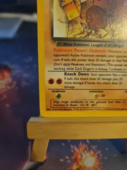 Pokemon TCG Dark Dugtrio 23/82 Rocket Non Holo Rare LP+ Very Clean! - Image 5