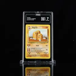 1999 POKEMON BASE SET 1999-2000 #19 DUGTRIO NM!! - Image 1