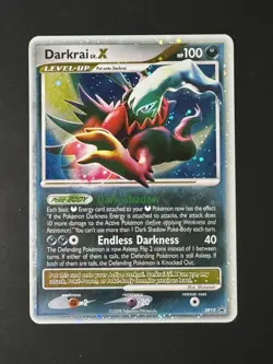 Darkrai LV.X DP19 Diamond & Pearl Holo Promo Pokemon TCG LP/MP - Image 1