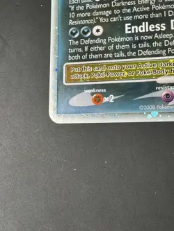 Darkrai LV.X DP19 Diamond & Pearl Holo Promo Pokemon TCG LP/MP - Image 2