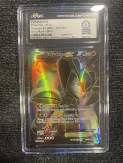 2012 Pokemon Dragons Exalted Terrakion EX #121/124 CGC World Record - Image 1