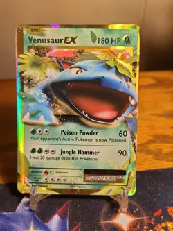 Pokemon 2016 TCG Venusaur EX #1/108 Evolutions Ultra Rare Holo - Image 1