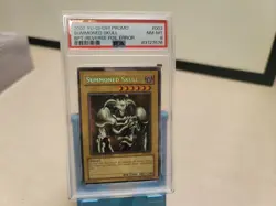 YuGiOh: BPT-002 Summoned Skull! REVERSE FOIL ERROR! PSA 8 NM-MINT - Image 1