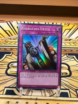 Yugioh Feierliches Urteil RA02-DE075 Super Rare - Image 1