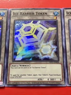 3x Ice Barrier Token | OP17-EN026 | Super Rares | MP | Yu-Gi-Oh! - Image 5