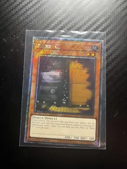 Yugioh Maxx "C" RA04-EN150 Platinum Secret Rare 1st Ed NM - Image 1