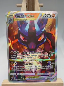 Lucario VSTAR Promo SWSH291 Crown Zenith ETB Pokemon Card English - NM - Image 1