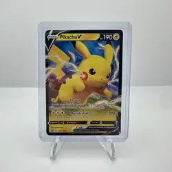 Pokemon TCG Pikachu V SWSH061 - Black Star Promo Card - Image 1