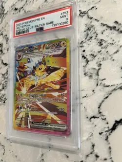 PSA 9 Jolteon Ex 153/131 Prismatic SIR Mint Pokemon Card - Image 3