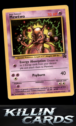 Mewtwo (14) 14/53 Pokemon Promo WoTC Promo Card MP - Image 1