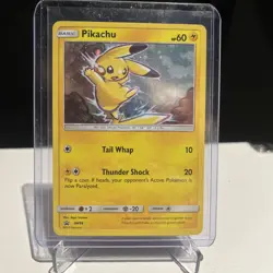 Pikachu SM98 Black Star Holo Promo Card Sun and Moon Nm - Image 1