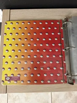 Vintage 1999 Pokemon TCG Card Binder Pokedex Pikachu Rare Nintendo Official - Image 2