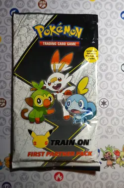 Pokemon TCG First Partner Pack GALAR 3 Oversized Cards + 2 Boosters Packs SEALED - Image 2