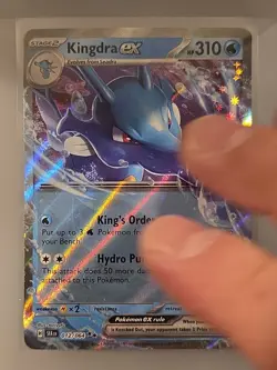 Pokemon TCG Kingdra EX Double Rare Card Shrouded Fable 012/064 - Image 2