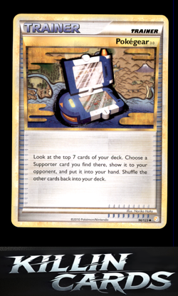 Pokegear 3.0 96/123 Pokemon Uncommon HeartGold SoulSilver Card LP - Image 1