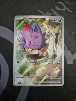 N's Zorua 189 Sv: Scarlet & Violet Promo Cards Holo NM - Image 1