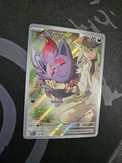 N's Zorua 189 Sv: Scarlet & Violet Promo Cards Holo NM - Image 2