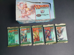 MTG 7th EDITION BOOSTER PACK 5 DIFFERENT ARTWORK MINT FACTORY SEALED - Image 1