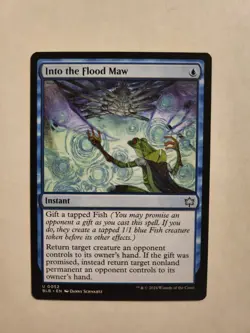 Into the Flood Maw Bloomburrow #52 Uncommon MTG - Image 1