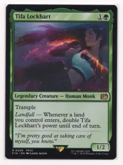 Tifa Lockhart R FINAL FANTASY 206 NM - Image 1