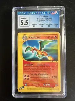 Pokemon PSA 7 NM Charizard Expedition 2002 40/165 Non-Holo - Image 2