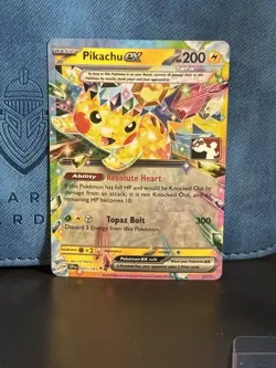 Pokemon TCG Pikachu ex 057/191 Surging Sparks Prize Pack Series 7 - Image 1
