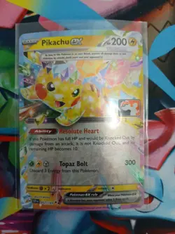 Pikachu ex 057/191 Prize Pack Series 7 Pokemon Promo 57 - Image 1