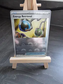 Pokemon TCG Energy Retrieval 082/086 White Flare Pokeball Reverse Holo - Image 1