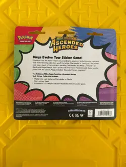Pokemon Ascended Heroes ERROR Upside Down Promo Tech Sticker Collection - Image 2
