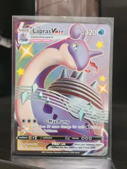 Lapras VMAX SV111/SV122 Shining Fates: Shiny Vault Holo NM Pokemon TCG - Image 1