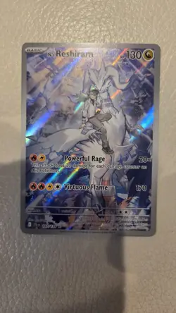 Pokemon TCG N's Reshiram 167/159 Journey Together Holo IR - Image 1