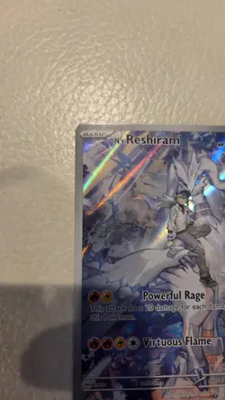 Pokemon TCG N's Reshiram 167/159 Journey Together Holo IR - Image 2