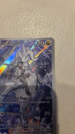 Pokemon TCG N's Reshiram 167/159 Journey Together Holo IR - Image 3