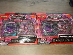 Pokemon 2x Team Rocket's Mewtwo EX League Battle Deck Brand New Factory Sealed - Image 1