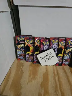 Pokemon TCG Destined Rivals Scarlet & Violet Booster Pack Lot of 12 SEALED PACKS - Image 2
