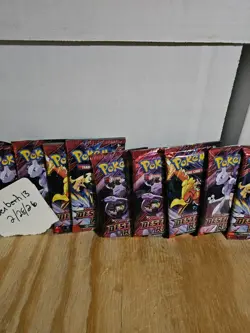 Pokemon TCG Destined Rivals Scarlet & Violet Booster Pack Lot of 12 SEALED PACKS - Image 3