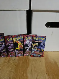 Pokemon TCG Destined Rivals Scarlet & Violet Booster Pack Lot of 12 SEALED PACKS - Image 4