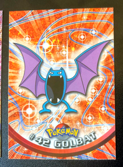 Lot of two 1999 Topps Pokemon Jigglypuff #39 & Golbat #42 Black Label - Image 3