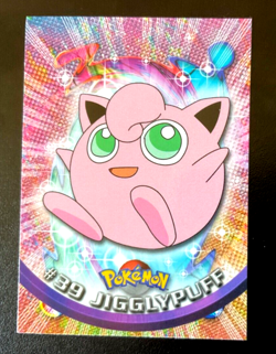 Lot of two 1999 Topps Pokemon Jigglypuff #39 & Golbat #42 Black Label - Image 4