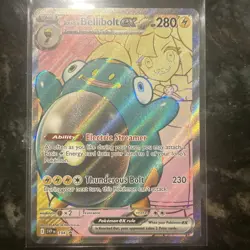 Ionos Bellibolt Ex Black Star Promo 194 Pokemon Journey Together Full Art *NM* - Image 1