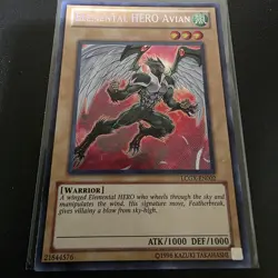 Elemental HERO Avian (Alternate Art) LCGX-EN002 Legendary collection 2 unlimited - Image 1