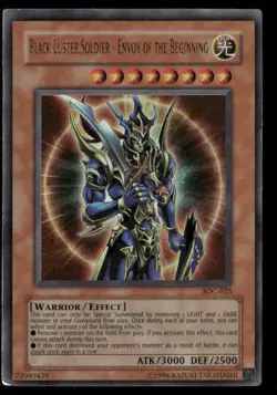 Black Luster Soldier - Envoy of the Beginning Ultra Rare Invasion of Chaos (25th - Image 1