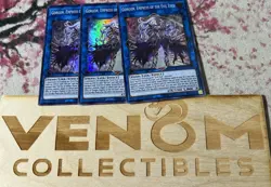 3x (M/NM) Gorgon, Empress of the Evil Eyed CHIM-EN048 Super Rare 1st Ed. YuGiOh - Image 1