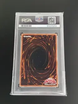 YU-GI-Oh! Korean Yami Yugi KRY07 Blue-Eyes White Dragon PSA9 - Image 3