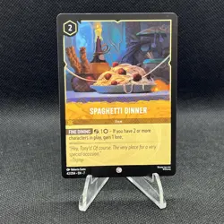 Spaghetti Dinner Disney Lorcana Archazia's Island EN 7 Regular 42/204 - Image 3