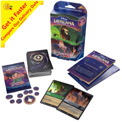 Disney Lorcana TCG Series 5 DLC Shimmering Skies Starter Deck Emerald / Steel - Image 1