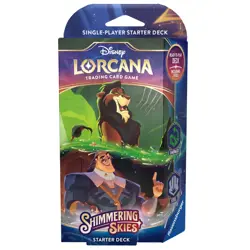Disney Lorcana TCG Series 5 DLC Shimmering Skies Starter Deck Emerald / Steel - Image 4
