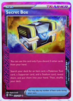 Pokemon TCG Secret Box Twilight Masquerade Holo Card 163/167 LP - Image 1