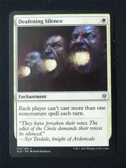 Deafening Silence - ELD - Mtg Card #95X - Image 1