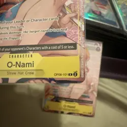 O-Nami (Welcome Pack Vol. 2) OP06-101 One Piece Promotion Cards Non Foil NM - Image 5